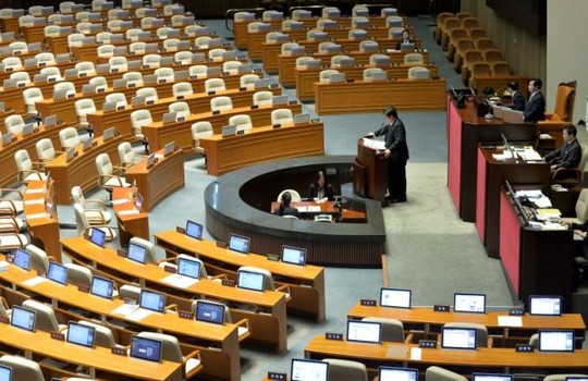 Nghị sĩ Hàn Quốc phát biểu liên tục hơn 115 giờ để ngăn thông qua dự luật