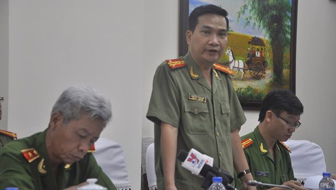 Đại tá Nguyễn Sỹ Quang nêu quan điểm của ngành công an về vụ việc