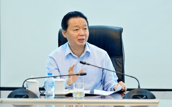 Bộ trưởng Trần Hồng Hà chỉ đạo kiên quyết xử lý nghiêm vi phạm của tất cả các tổ chức, cá nhân nếu để xảy ra ô nhiễm môi trường theo quy định của pháp luật. Ảnh: www.monre.gov.vn