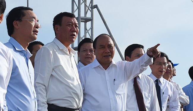 Thủ tướng Chính phủ Nguyễn Xuân Phúc dự lễ mít tinh hưởng ứng Tuần lễ biển và hải đảo Việt Nam.