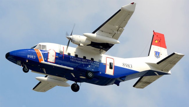 Máy bay CASA 212 của Quân chủng Phòng không - Không quân bị tai nạn ngày 16/6/2016.