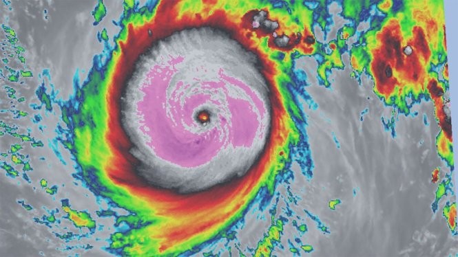 siêu bão NEPARTAK hình thành trên vùng biển đông bắc đảo Luzon (Philippines) với gió mạnh nhất gần tâm bão đạt cấp 17 (khoảng 200 - 220km/giờ).