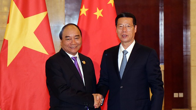 Thủ tướng Nguyễn Xuân Phúc hội kiến Phó Thủ tướng Trung Quốc Trương Cao Lệ