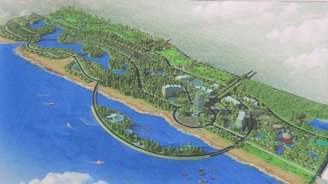Resort nghìn tỷ của “bầu” Hiển: Bỏ đảo nhân tạo 10 ha, bổ sung ranh giới quy hoạch. (Ảnh: Internet)