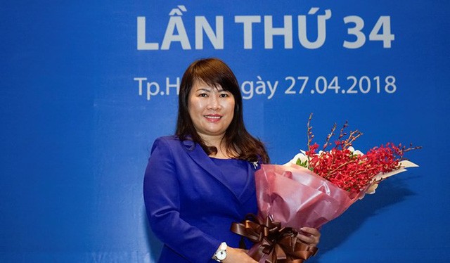 Bà Lương Thị Cẩm Tú từng từ chức Tổng Giám đốc Nam A Bank, để rồi sau đó bất ngờ xuất hiện trong tư cách ứng viên HĐQT Eximbank. (Ảnh: Internet)