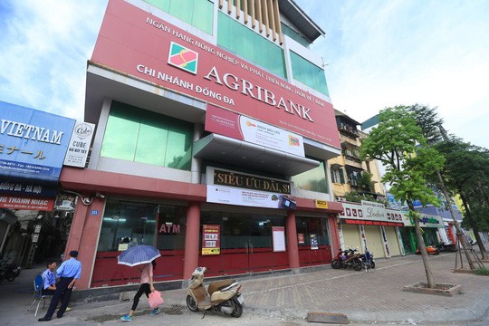 Một chi nhánh của Agribank tại Hà Nội. (Ảnh: Internet)