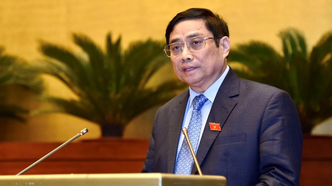 Thủ tướng Phạm Minh Chính yêu cầu Bộ Tài chính thanh tra việc phát hành trái phiếu doanh nghiệp, nhất là các doanh nghiệp bất động sản (Ảnh: VGP)