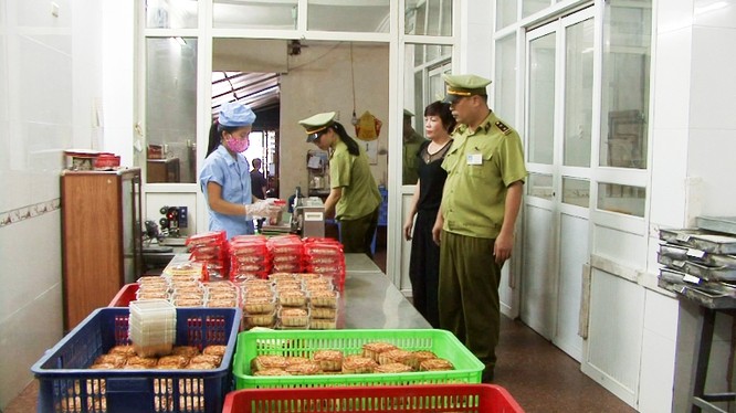 Đoàn thanh tra ATTP tại tỉnh Quảng Ninh.
