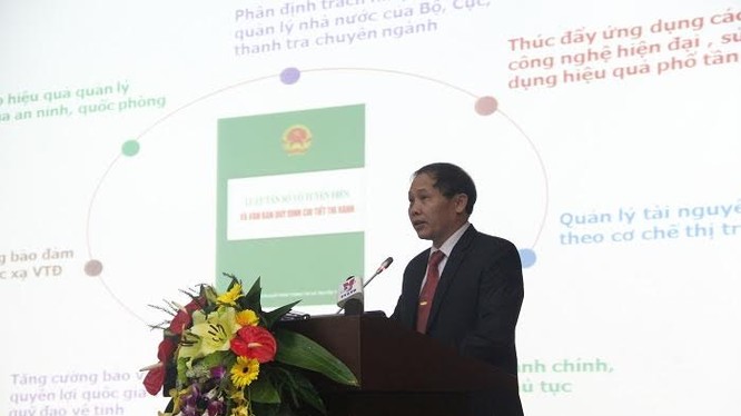 Ông Đoàn Quang Hoan, Cục trưởng Cục tần số vô tuyến điện.