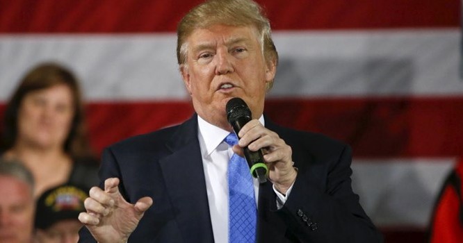 Ông Donald Trump vận động tranh cử tại Janesville, bang Wisconsin hôm 29/03/2016.