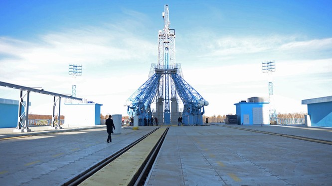 Sân bay vũ trụ dân sự đầu tiên của Nga đã hoàn thành