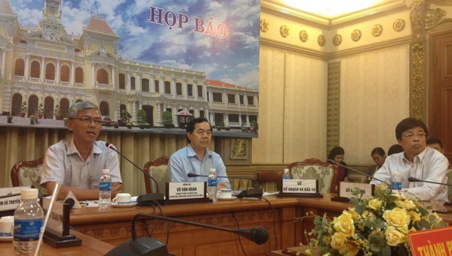 Đại diện Công an TP HCM vắng mặt trong cuộc họp báo mà nội dung chủ yếu xoay quanh vụ án quán cà phê Xin Chào. Ảnh: Hà Hương