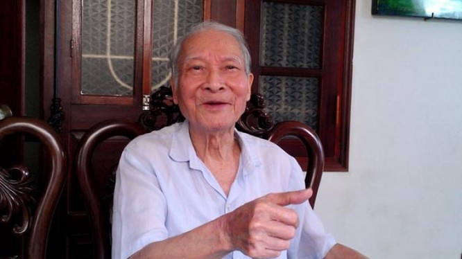 Nhà ngoại giao kỳ cựu Nguyễn Khắc Huỳnh.