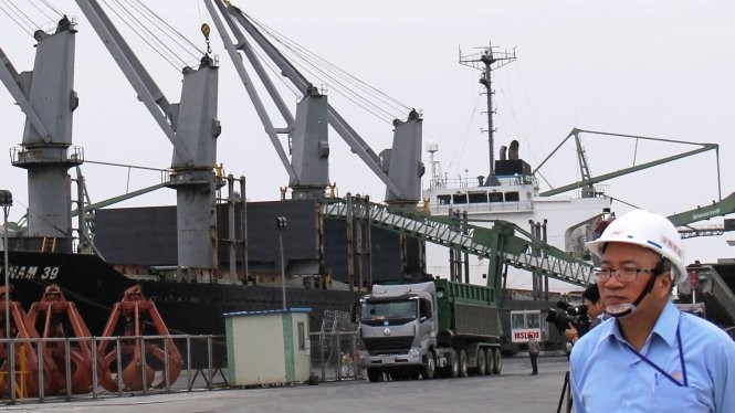 Hệ thống bến cảng của Formosa để nhập, xuất hàng hóa 