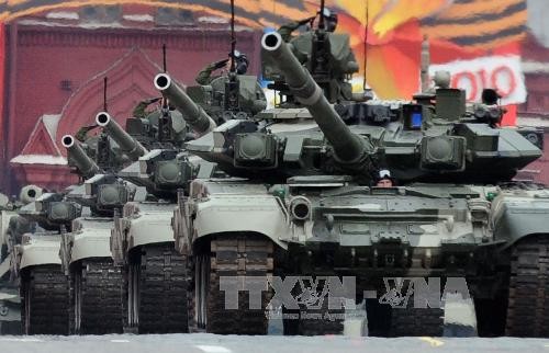 Xe tăng T-90 của Nga. Ảnh: AFP/TTXVN