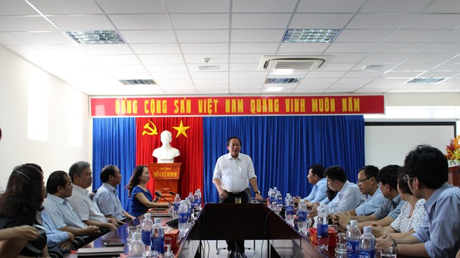 Bộ trưởng Trương Minh Tuấn thăm hỏi, động viên cán bộ, viên chức và người lao động các đơn vị thuộc Bộ tại TP. Đà Nẵng