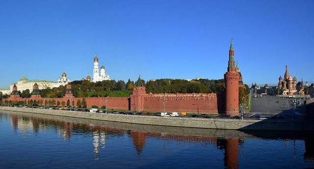 Khung cảnh Điện Kremlin.