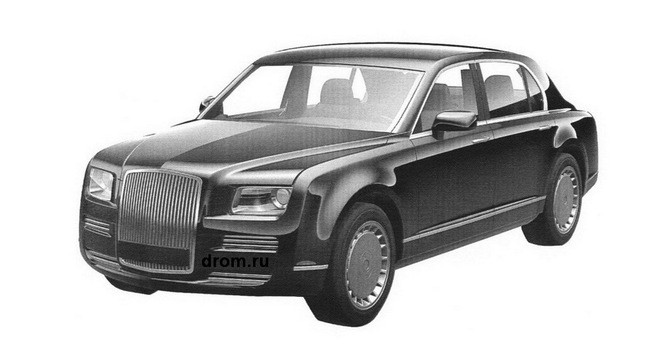 Những hình ảnh mới cho thấy rõ thiết kế đậm chất Anh của dàn xe dành cho Tổng thống Nga, bao gồm cả sedan và SUV.