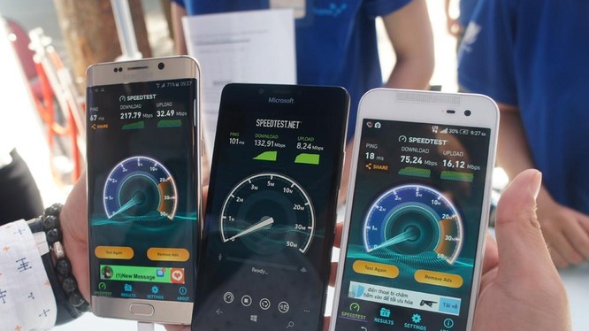 Mobifone vừa bắt đầu thử nghiệm mạng 4G từ ngày 30/4/2016, tại Hà Nội, Đà Nẵng và Tp.HCM.