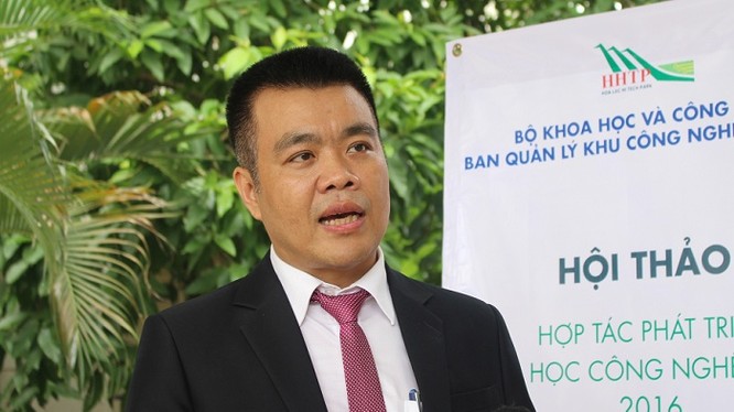 ông Nguyễn Lâm Thanh - Giám đốc Ban Khoa học Công nghệ, Khu Công nghệ cao Hòa Lạc.
