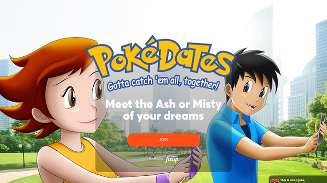 Dịch vụ hẹn hò Pokémon Go lần đầu tiên ra mắt với người dùng và sẽ được lấy tên là PokéDates.