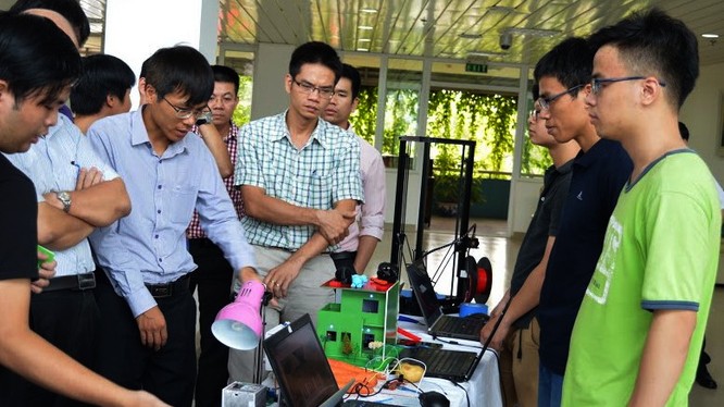 Phòng thí nghiệm IoT vừa được khai trương và đưa vào sử dụng tại khu CNC Hoà Lạc.