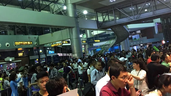 Sự cố an ninh mạng xảy ra tại sân bay quốc tế Nội Bài và Tân Sơn Nhất chiều 29/7.
