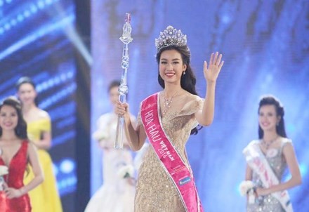 Tân Hoa hậu Việt Nam 2016 Đỗ Mỹ Linh hiện đang là sinh viên ĐH Ngoại thương Hà Nội.