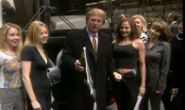 Donald Trump xuất hiện trong đoạn băng video của Playboy (Nguồn: Huffington)