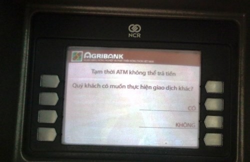 Một khách hàng của Agribank trình báo bị rút trộm 100 triệu đồng trong tài khoản. (Ảnh minh hoạ)