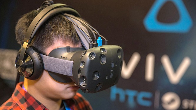 Kính thực tế ảo Vive của HTC.