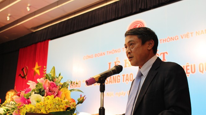 Thứ trưởng Bộ TT&TT Phạm Hồng Hải phát biểu tại Lễ ký kết