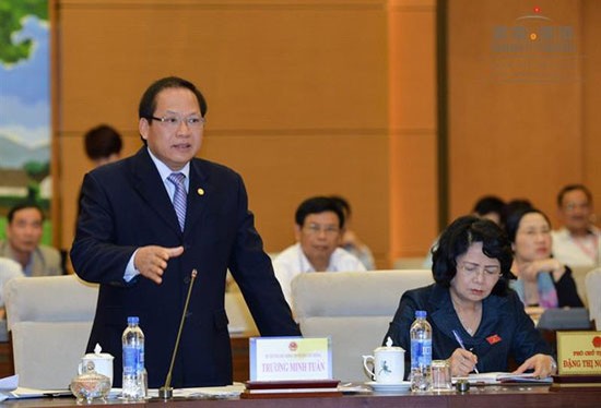 Nhiều đại biểu đánh giá Bộ trưởng Trương Minh Tuấn đã trả lời thẳng vấn đề các đại biểu quan tâm, đồng thời đưa ra những giải pháp và lộ trình cụ thể để khắc phục các tồn tại trong thời gian tới. (Nguồn ảnh: Quochoi.vn)