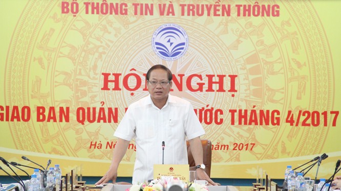 Bộ trưởng Trương Minh Tuấn: "Chúng ta không cấm phát biểu chính kiến trên Facebook, mà đấu tranh để gỡ bỏ các nội dung xuyên tạc, xúc phạm danh dự, nhân phẩm của các tổ chức, cá nhân"