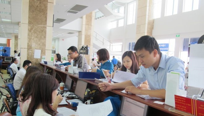 Theo báo cáo của Cục thuế Hà Nội, đến nay đã có khoảng 98% doanh nghiệp trên địa bàn nộp hồ sơ khai thuế qua mạng và khoảng 96% doanh nghiệp đăng ký nộp thuế điện tử. Ảnh minh hoạ: Internet.
