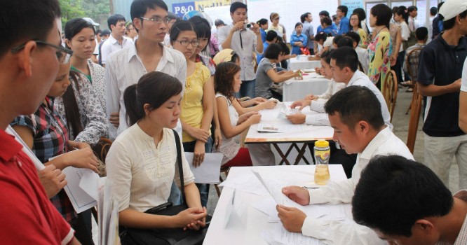 Triển vọng thị trường việc làm tại Việt Nam được nhìn nhận khá tích cực từ cả hai phía ứng viên và nhà tuyển dụng. Ảnh minh hoa: Internet