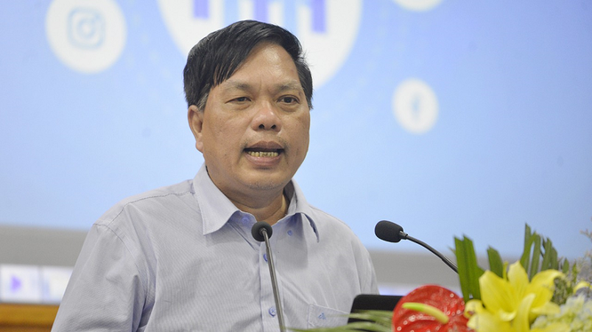 Ông Lê Hoàng Ngọc, Phó giám đốc Sở TT - TT tỉnh Đồng Nai phát biểu tại hội thảo. Ảnh: KX.