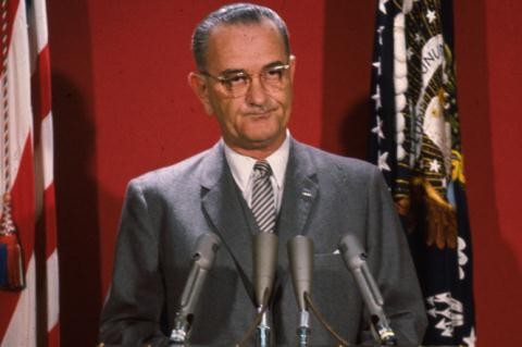 Tổng thống Mỹ Lyndon B. Johnson