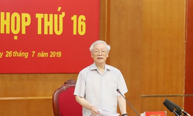Ban Chỉ đạo Trung ương về phòng, chống tham nhũng đã họp phiên thứ 16 dưới sự chủ trì của Tổng bí thư, Chủ tịch nước Nguyễn Phú Trọng, Trưởng ban chỉ đạo.