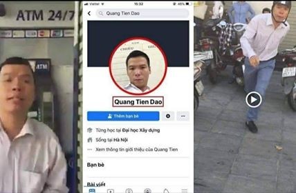 Đào Quang TIến - Thanh niên "Chí Phèo", chen hàng và hành hung người lớn tuổi.