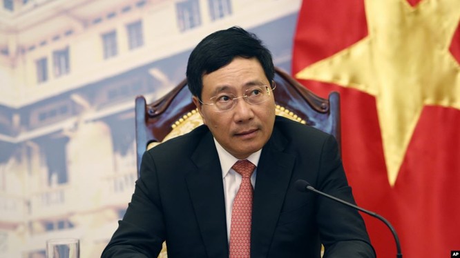 Phó Thủ tướng. Bộ trưởng Bộ Ngoại giao Phạm Bình Minh.