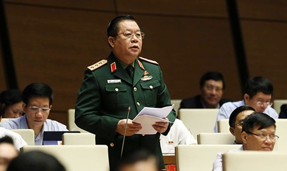 Thượng tướng Nguyễn Trọng Nghĩa - Phó Chủ nhiệm Tổng cục Chính trị Quân đội nhân dân Việt Nam.
