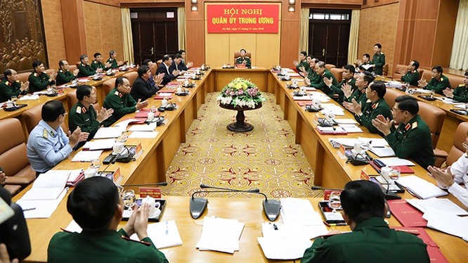 Thường vụ Quân ủy Trung ương tổ chức Hội nghị kiểm điểm năm 2019.