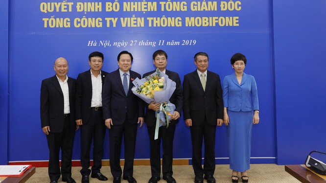Ông Tô Mạnh Cường, Phó Tổng Giám đốc VNPT được bổ nhiệm giữ chức vụ Tổng Giám đốc MobiFone.
