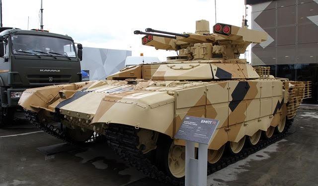 Phiên bản mới của xe chiến đấu hỗ trợ tăng Terminator-2 do Nga sản xuất (nguồn: AIF).
