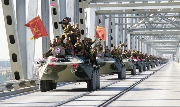 Quân đội Liên Xô rút lui khỏi Afghanistan vào năm 1989 (Ảnh: Tư liệu)