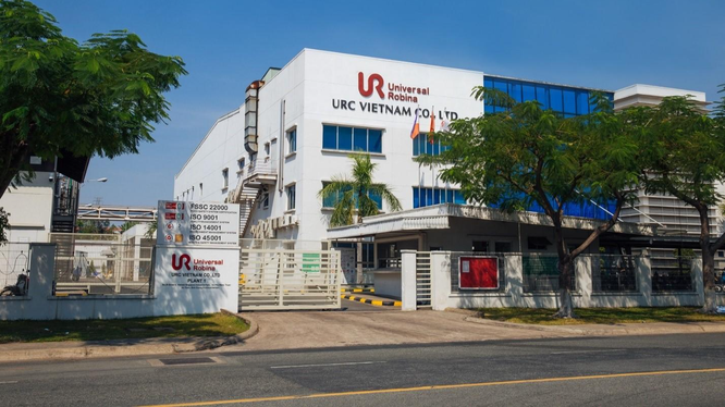 URC Việt Nam là chi nhánh của Universal Robina Corporation (URC), đặt trụ sở chính tại thành phố Thuận An tỉnh Bình Dương.