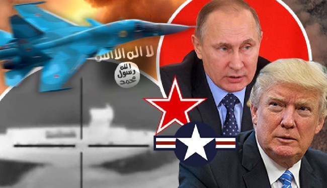 Nga “lật mặt nạ” Mỹ tại Syria (ảnh: Dailystar)