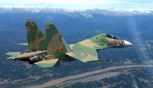 Không quân Việt Nam trang bị Su-30MK2 hiện đại của Nga. Ảnh: sina
