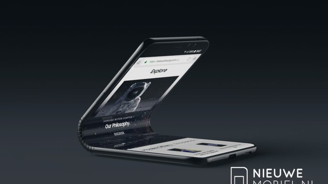 Mặc dù chưa xác nhận gì về tên gọi, song nhiều thông itn cho biết smartphone có thể gập lại của Samsung sẽ là Galaxy F (Ảnh: BGR)